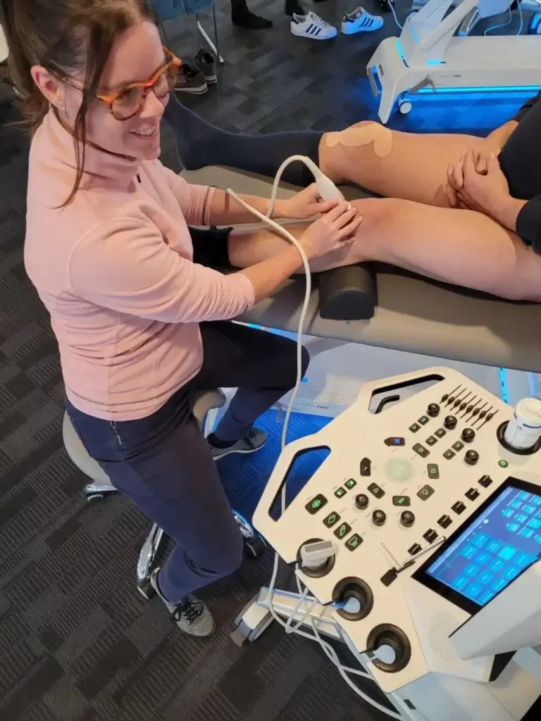 Echo knie