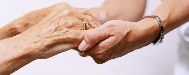 Oudere handen