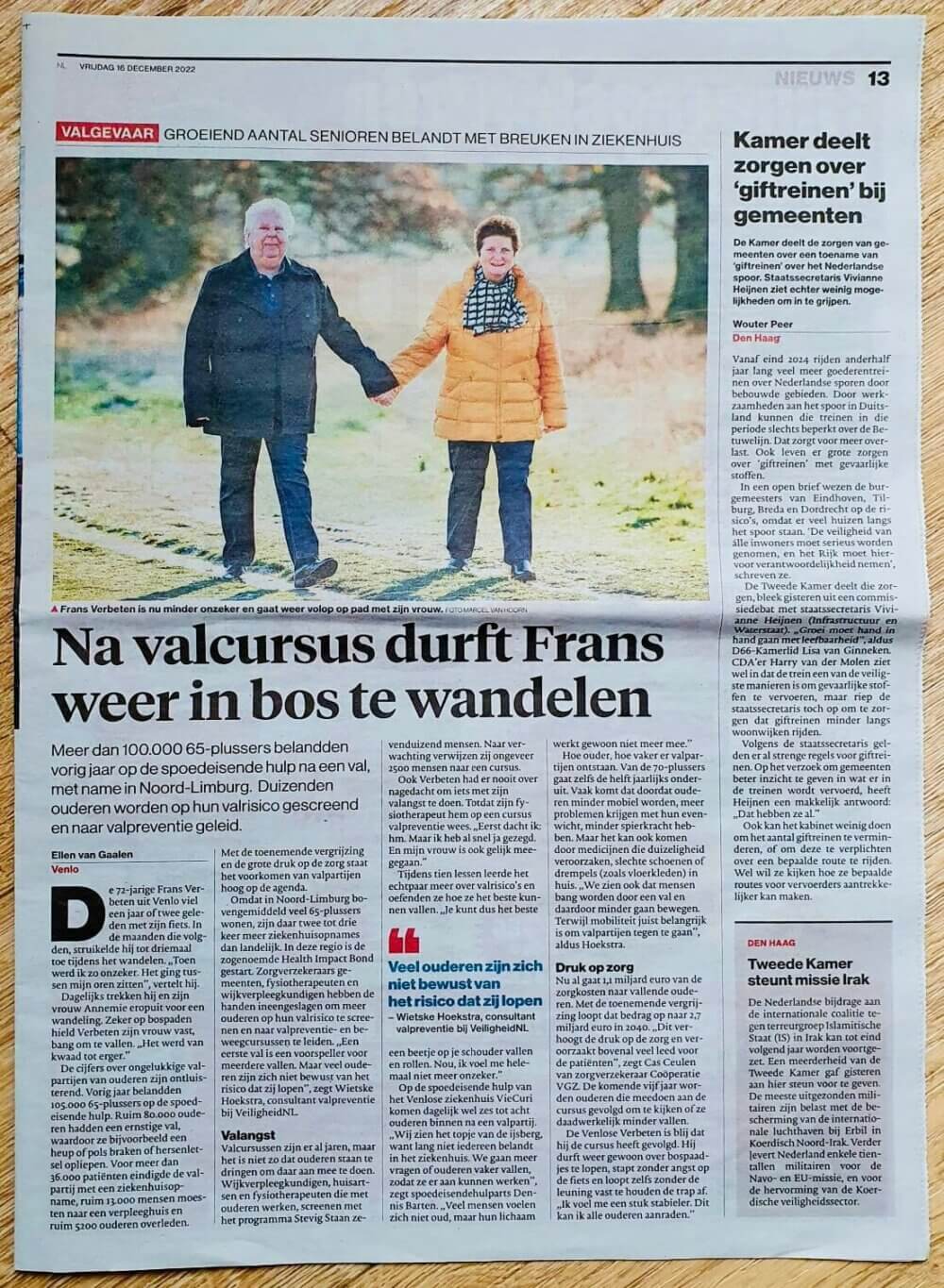 valtraining in het AD