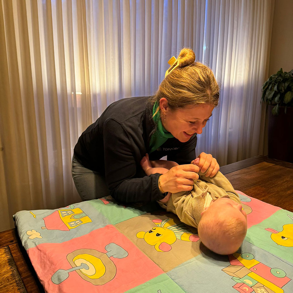 Voorkeurshouding bij baby's